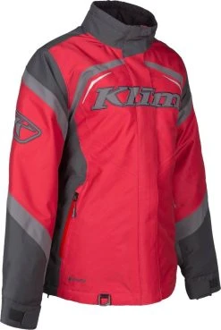 Klim Spark Womens Snowmobile Jacket Asphalt/Chili Pepper -FXR SHOP 4807568 5
