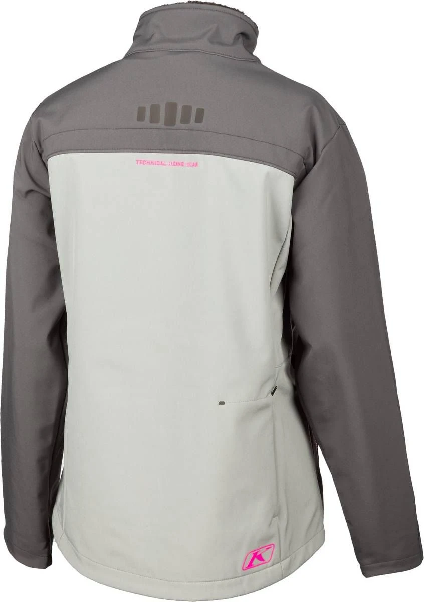Klim Whistler Womens Snowmobile Jacket Asphalt/Castlerock Gray 4 Klim Whistler Womens Snowmobile Jacket Asphalt/Castlerock Gray - Image 2