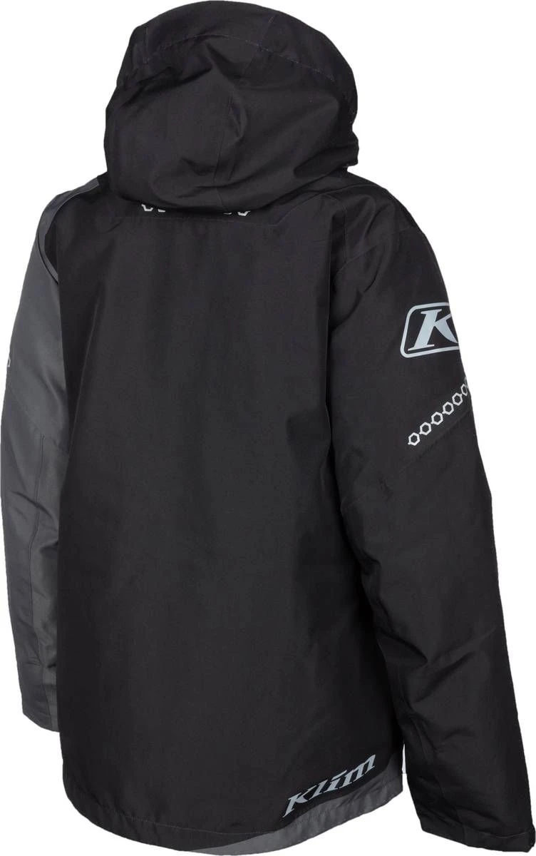 Klim Fuse Womens Snowmobile Jacket Black/Asphalt 4 Klim Fuse Womens Snowmobile Jacket Black/Asphalt - Image 2