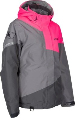 Klim Fuse Womens Snowmobile Jacket Castlerock Gray/Knockout Pink 12 Klim Fuse Womens Snowmobile Jacket Castlerock Gray/Knockout Pink -FXR SHOP 4807578 5