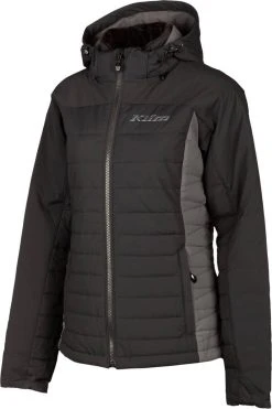 Klim Waverly Womens Snowmobile Jacket Black/Asphalt
