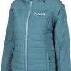 Klim Waverly Womens Snowmobile Jacket Petrol/Monument Gray 1 Klim Waverly Womens Snowmobile Jacket Petrol/Monument Gray -FXR SHOP 4807586
