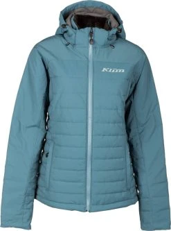 Klim Waverly Womens Snowmobile Jacket Petrol/Monument Gray -FXR SHOP 4807586 3