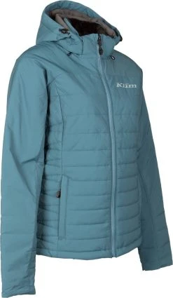 Klim Waverly Womens Snowmobile Jacket Petrol/Monument Gray -FXR SHOP 4807586 5