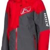 Klim Alpine Womens Snowmobile Jacket Chili Pepper/Asphalt -FXR SHOP 4807591