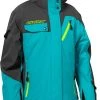 Castle X Powder G3 Womens Snowmobile Jacket Turquoise/Charcoal/Hi-Vis -FXR SHOP 4808672