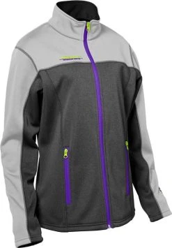 Castle X Fusion G4 Womens Snowmobile Jacket Black/Grape/Hi-Vis