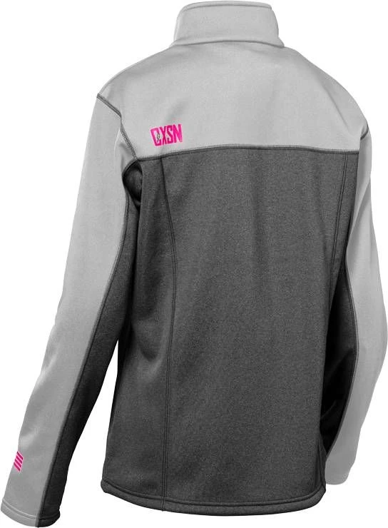 Castle X Fusion G4 Womens Snowmobile Jacket Black/Heather/Pink Glo 4 Castle X Fusion G4 Womens Snowmobile Jacket Black/Heather/Pink Glo - Image 2