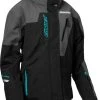 Castle X Polar G2 Snowmobile Womens Jacket Black/Charcoal/Turquoise 1 Castle X Polar G2 Snowmobile Womens Jacket Black/Charcoal/Turquoise -FXR SHOP 4808689