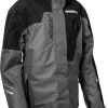 Castle X Polar G2 Snowmobile Womens Jacket Heather Gray/Black -FXR SHOP 4808691