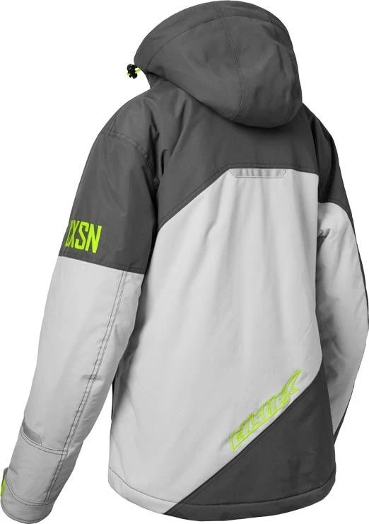 Castle X Phase G4 Snowmobile Womens Jacket Charcoal/Silver/Hi-Vis 4 Castle X Phase G4 Snowmobile Womens Jacket Charcoal/Silver/Hi-Vis - Image 2