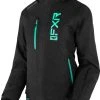 FXR 2023 Fresh Womens Snowmobile Jacket Black Heather/Mint 1 FXR 2023 Fresh Womens Snowmobile Jacket Black Heather/Mint -FXR SHOP 4809813