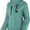 FXR 2023 Fresh Womens Snowmobile Jacket Sage/Black -FXR SHOP 4809814