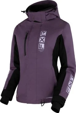 FXR 2023 Evo FX Womens Snowmobile Jacket Muted Grape/Dusty Lilac