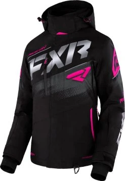 FXR 2023 Boost FX Womens Snowmobile Jacket Black/Raspberry Fade