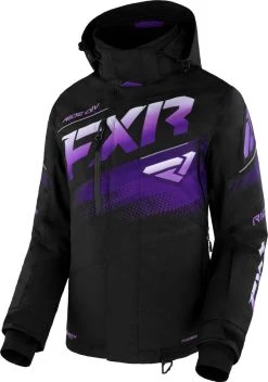 FXR 2023 Boost FX Womens Snowmobile Jacket Black/Purple