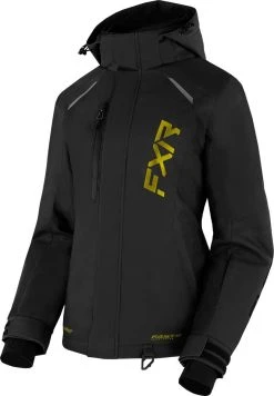 FXR 2023 Pulse Womens Snowmobile Jacket Black/Gold