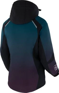 FXR 2023 Pulse Womens Snowmobile Jacket Ocean-Plum Fade -FXR SHOP 4809830 2