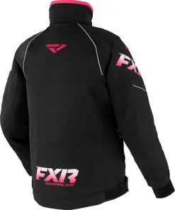 FXR 2023 Adrenaline Womens Snowmobile Jacket Black/Fuchsia Fade -FXR SHOP 4809843 2
