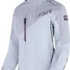 FXR 2023 Edge Womens Snowmobile Jacket Grey/Muted Grape