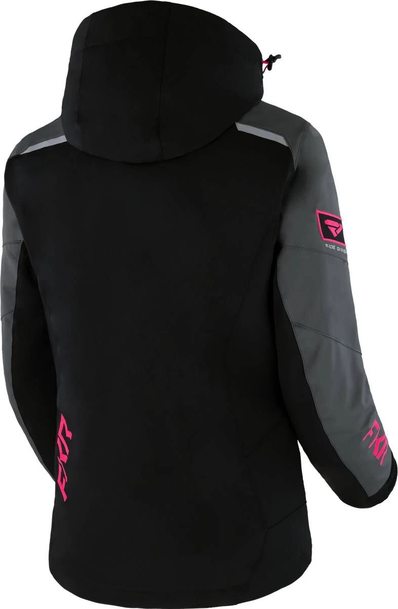 FXR 2023 Renegade FX Womens Snowmobile Jacket Black/Charcoal/Fuchsia 4 FXR 2023 Renegade FX Womens Snowmobile Jacket Black/Charcoal/Fuchsia - Image 2