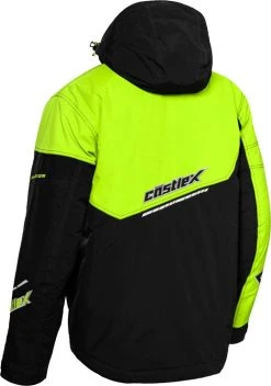 Castle X Phase Snowmobile Jacket Black/Hi-Vis -FXR SHOP 4810407 2