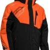 Castle X Phase Snowmobile Jacket Black/Orange -FXR SHOP 4810408