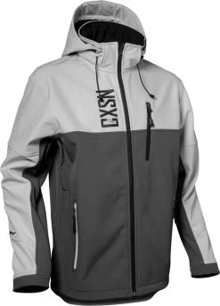 Castle X Barrier G4 Snowmobile Jacket Silver/Charcoal/Black