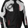 Castle X Polar G2 Snowmobile Jacket Silver/Black/Red