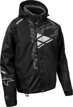 Castle X Code G4 Snowmobile Jacket Black/Charcoal/Silver