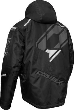 Alternative view of Castle X Code G4 Snowmobile Jacket Black/Charcoal/Silver
