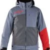 CKX Alaska 2023 Snowmobile Jacket Grey/Red -FXR SHOP 4811018