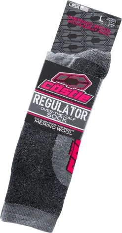 Castle X Regulator Womens Snowmobile Socks Gray/Pink -FXR SHOP 5084502 2 1