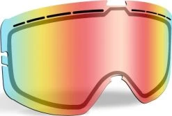 509 Kingpin Snowmobile Goggle Lens Fire Mirror/Clear