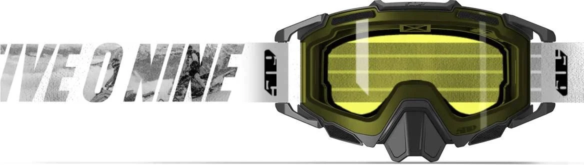 509 Sinister X7 Snowmobile Goggle Whiteout 3 509 Sinister X7 Snowmobile Goggle Whiteout