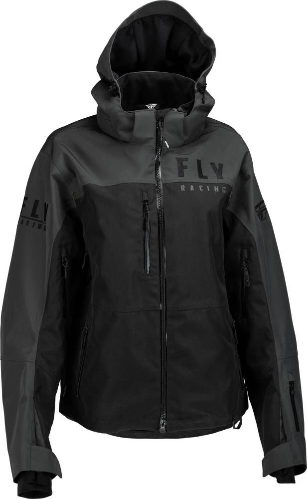 Fly Racing Womens Carbon Snowmobile Jacket Black/Grey 3 Fly Racing Womens Carbon Snowmobile Jacket Black/Grey