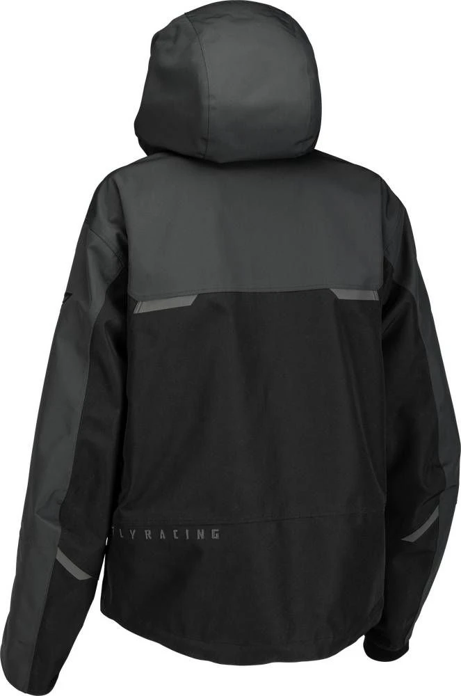 Fly Racing Womens Carbon Snowmobile Jacket Black/Grey 4 Fly Racing Womens Carbon Snowmobile Jacket Black/Grey - Image 2