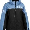 Fly Racing Womens Carbon Snowmobile Jacket Black/Blue 1 Fly Racing Womens Carbon Snowmobile Jacket Black/Blue -FXR SHOP 5401001