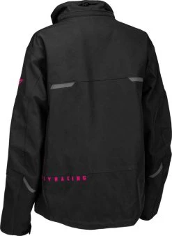Fly Racing Womens Carbon Snowmobile Jacket Black/Pink -FXR SHOP 5401002 3