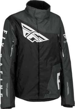 Fly Racing Womens SNX Pro Snowmobile Jacket Black/Grey