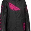 Fly Racing Womens SNX Pro Snowmobile Jacket Black/Pink 2 Fly Racing Womens SNX Pro Snowmobile Jacket Black/Pink -FXR SHOP 5401005